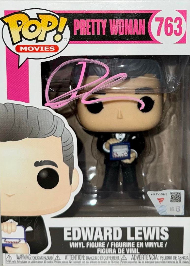 Richard Gere Signed Funko Pop #763 "Edward Lewis" Pretty Woman - Fanatics COA